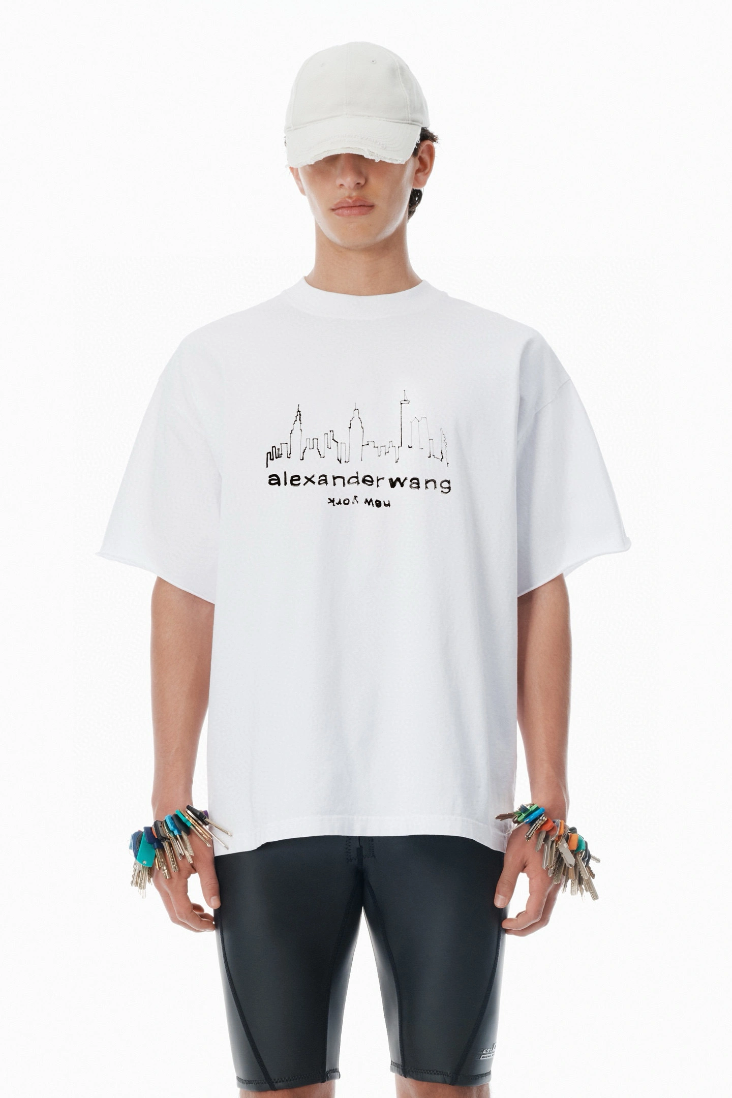 wg.luxury- W196 Logo oversized item:E-F361G1022